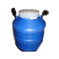 Бочка пластмассовая 30 л (горл. 190 мм) синяя